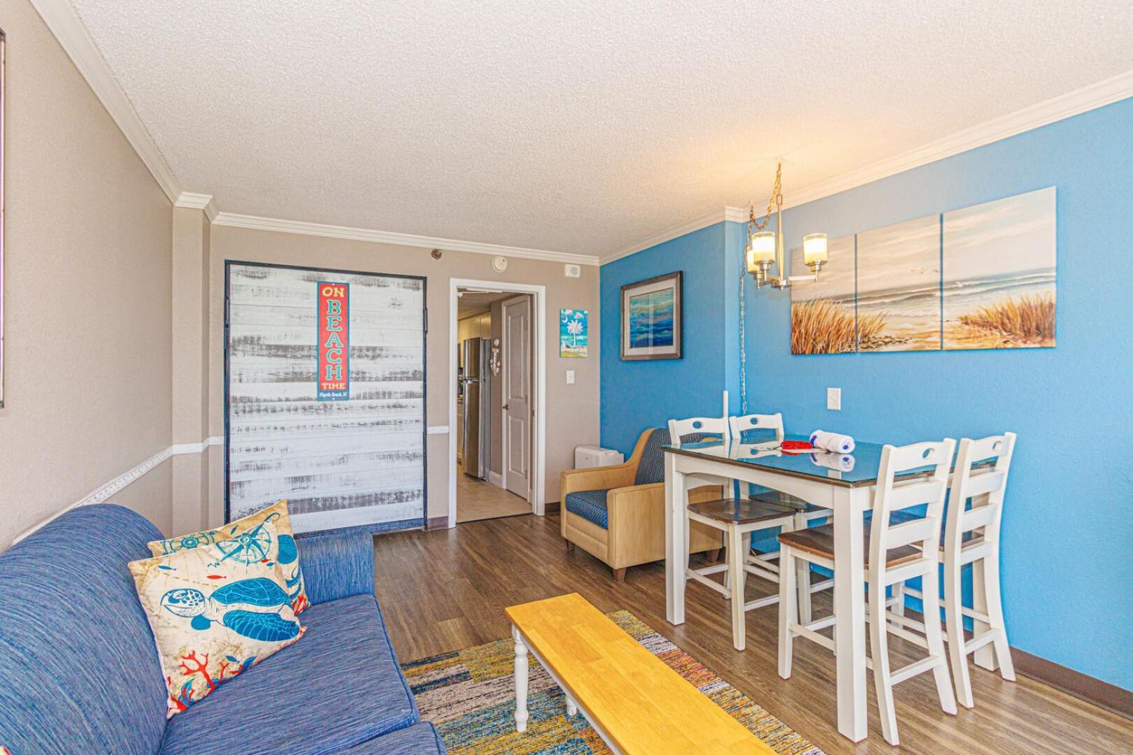 Oceanfront 1 Bedroom Suite With Beautiful Decor And Accents Caravelle Resort 1039 Sleeps 6 Guests Myrtle Beach Eksteriør billede