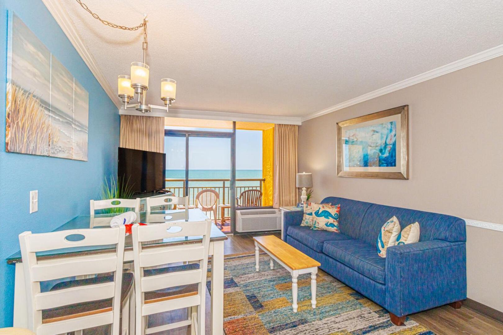 Oceanfront 1 Bedroom Suite With Beautiful Decor And Accents Caravelle Resort 1039 Sleeps 6 Guests Myrtle Beach Eksteriør billede