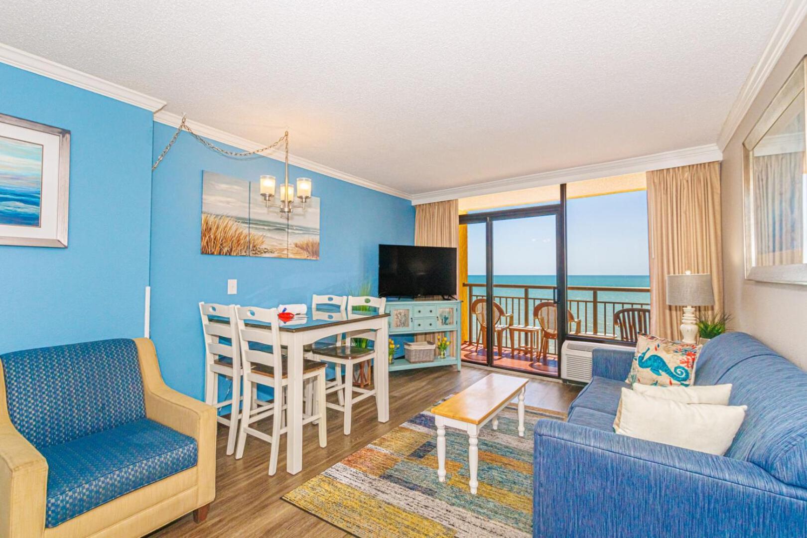 Oceanfront 1 Bedroom Suite With Beautiful Decor And Accents Caravelle Resort 1039 Sleeps 6 Guests Myrtle Beach Eksteriør billede