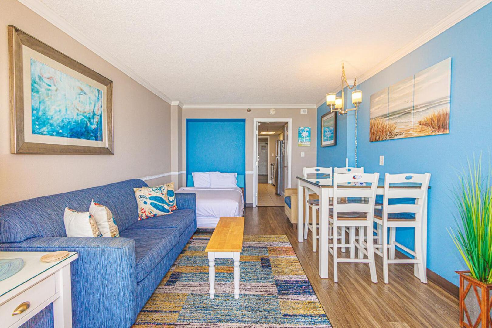 Oceanfront 1 Bedroom Suite With Beautiful Decor And Accents Caravelle Resort 1039 Sleeps 6 Guests Myrtle Beach Eksteriør billede